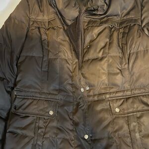 Jones New York Black Puffer Jacket